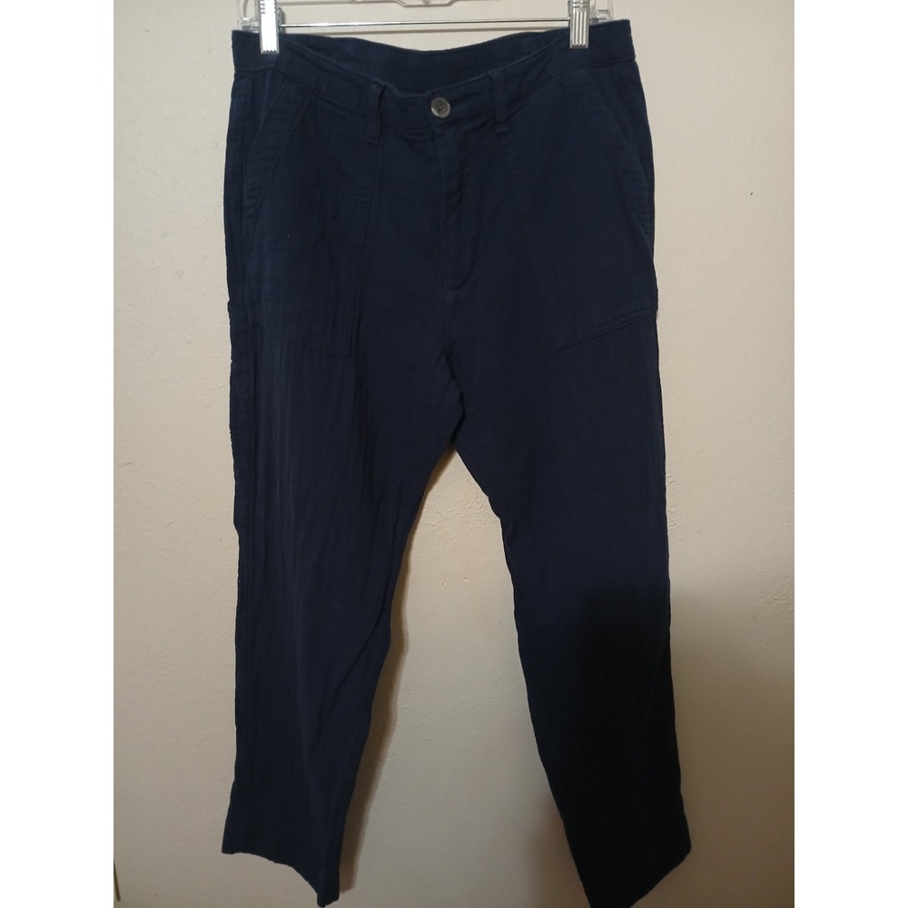 Old Navy Womens Size 10 Navy Blue Casual Pants Chinos Trousers
